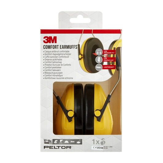 3M Peltor Optime H510A Comfort Gehoorkap verpakt