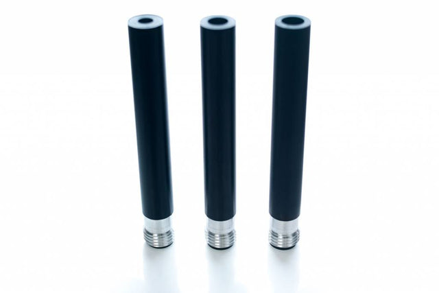 3 Sponge-Jet SaberBlast Lange Venturi nozzles naast elkaar