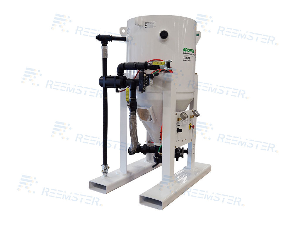 Een Sponge-Jet 170-CG straalketel