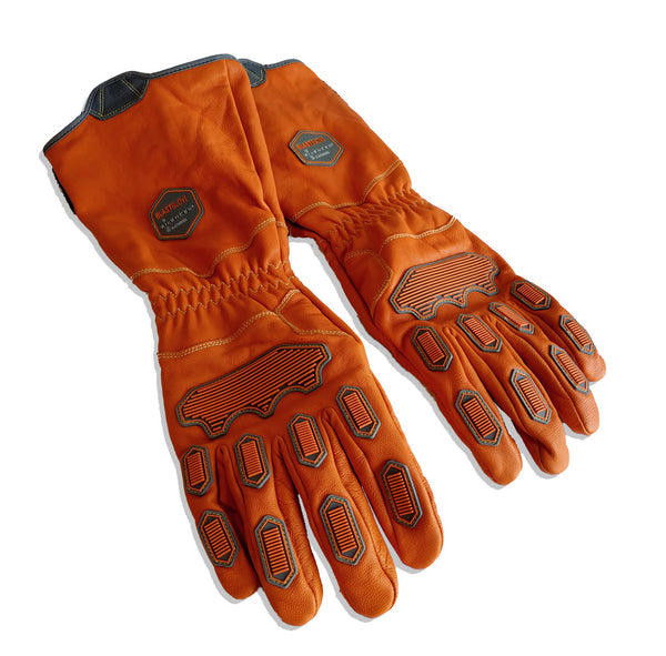 Een paar Blastsafe Irongrip handschoenen