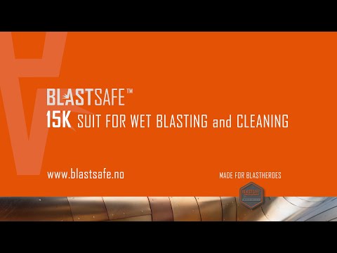 Silencer BlastSafe 15K-Strahlanzug für Nassstrahlarbeiten